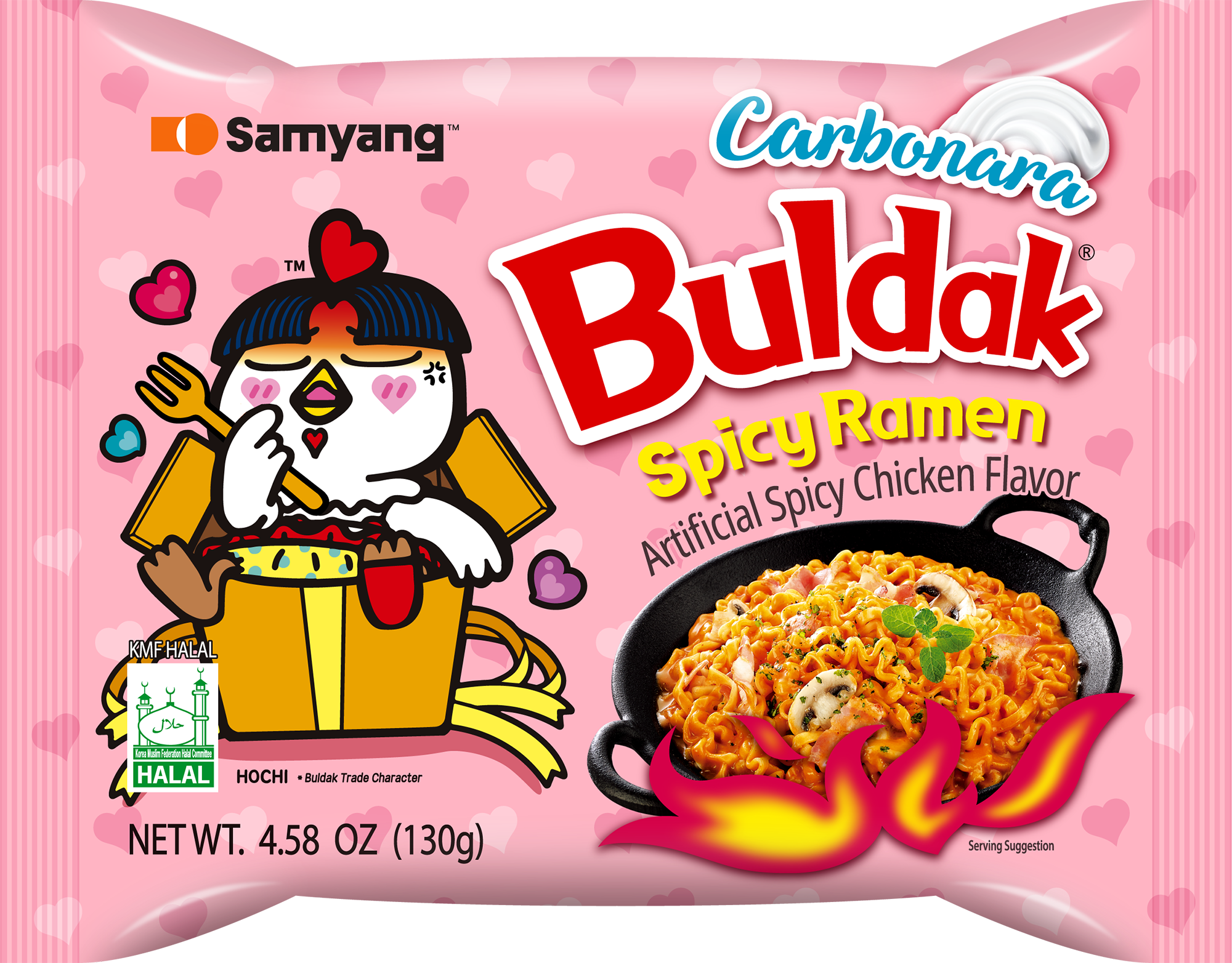 Buldak Carbonara ramen pack