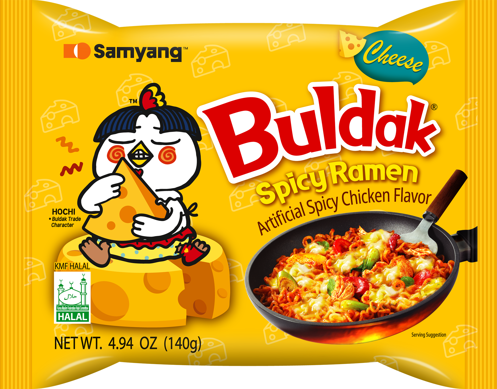 Buldak Cheese ramen pack