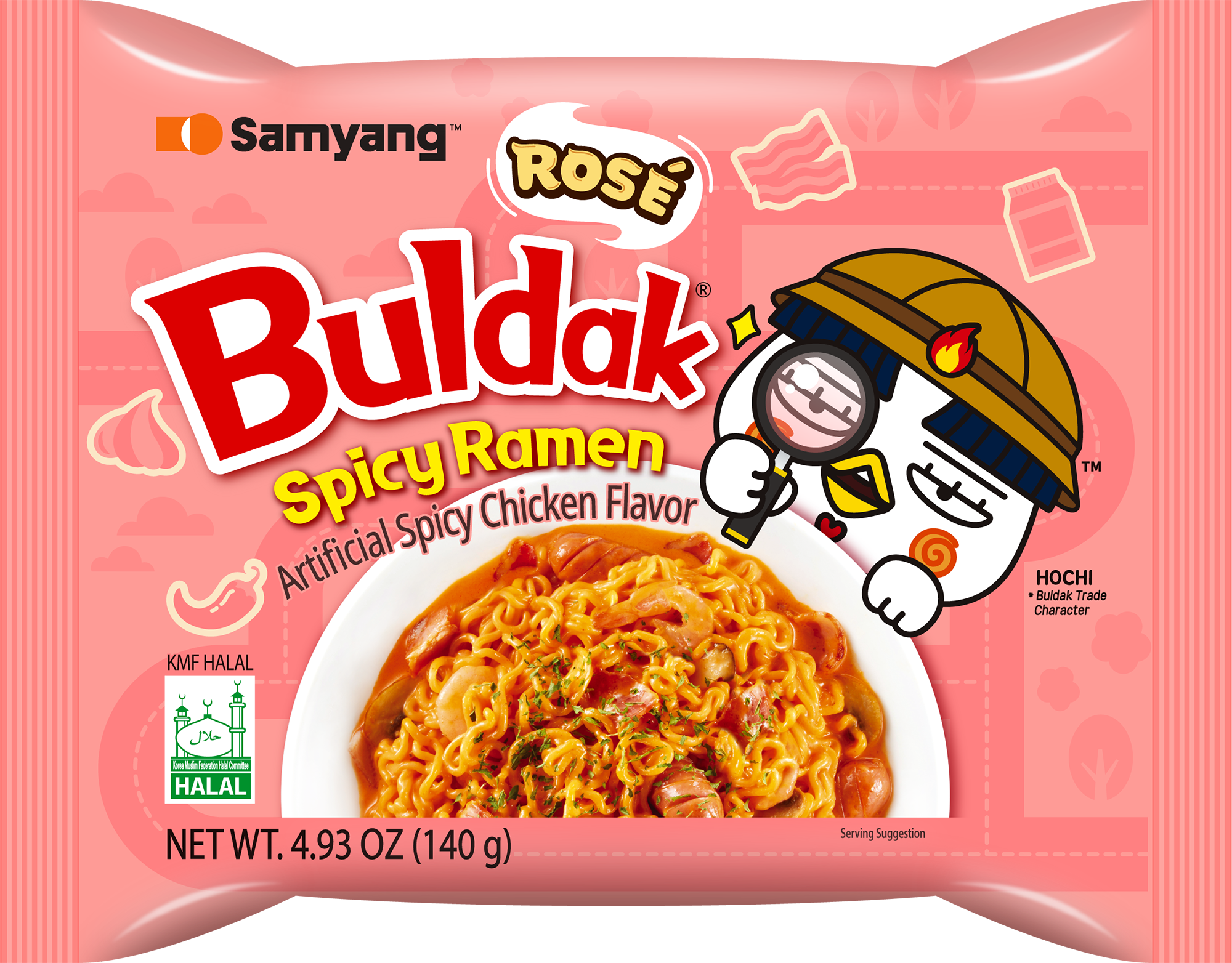 Buldak Rosé ramen pack
