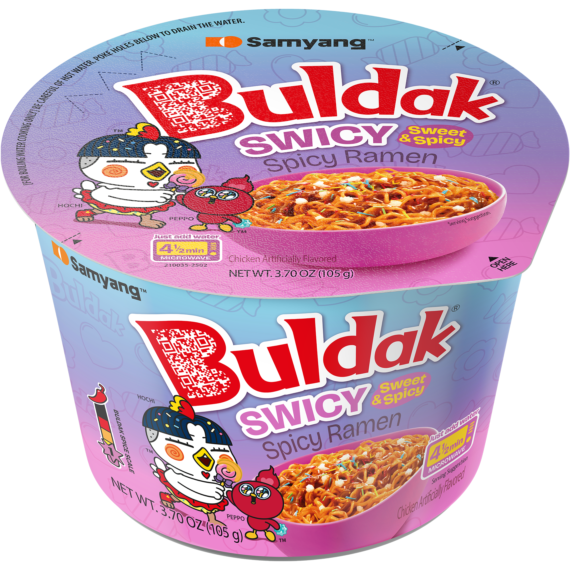 Buldak Sweet & Spicy Korean Chicken ramen pack