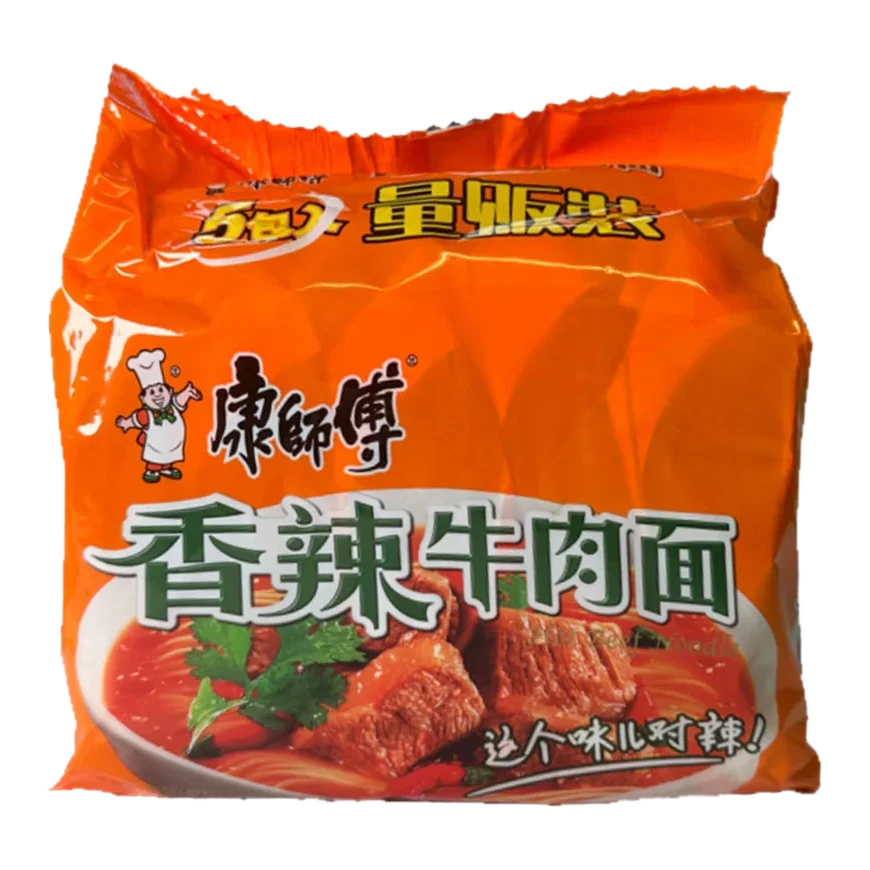 Buldak Master Kong res picante ramen pack