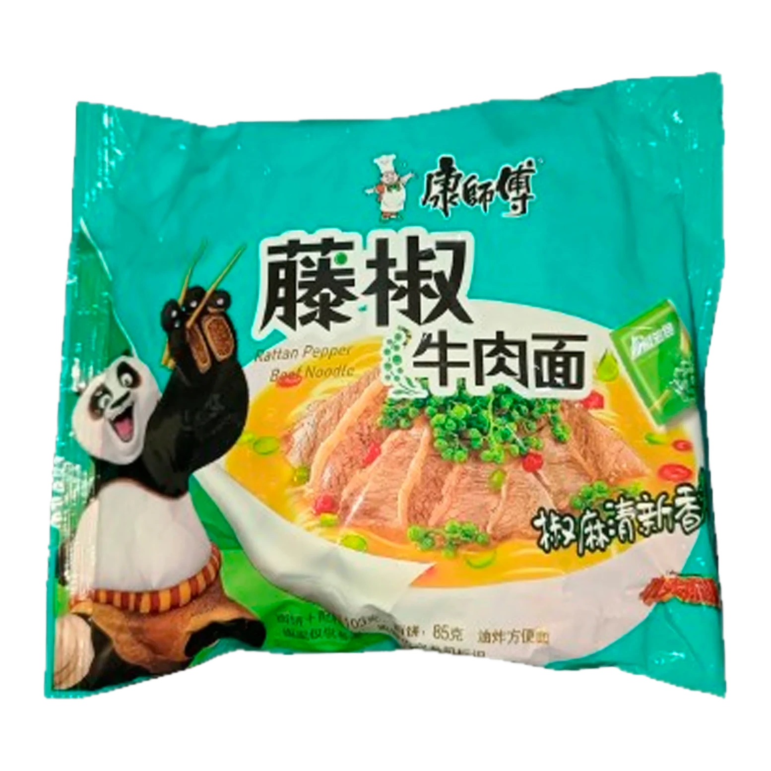 Buldak Master Kong res con pimienta verde ramen pack