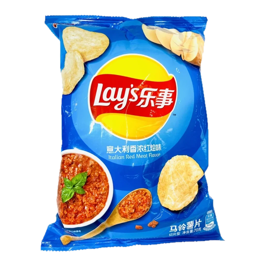 Buldak Lay's estofado italiano ramen pack