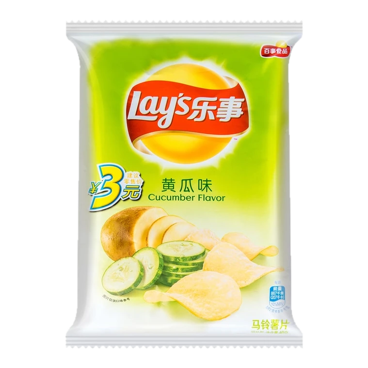 Buldak Lay's pepino ramen pack