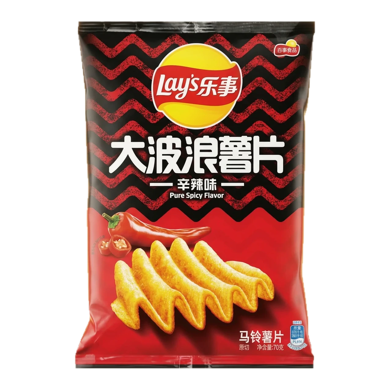 Buldak Lay's Max picante ramen pack