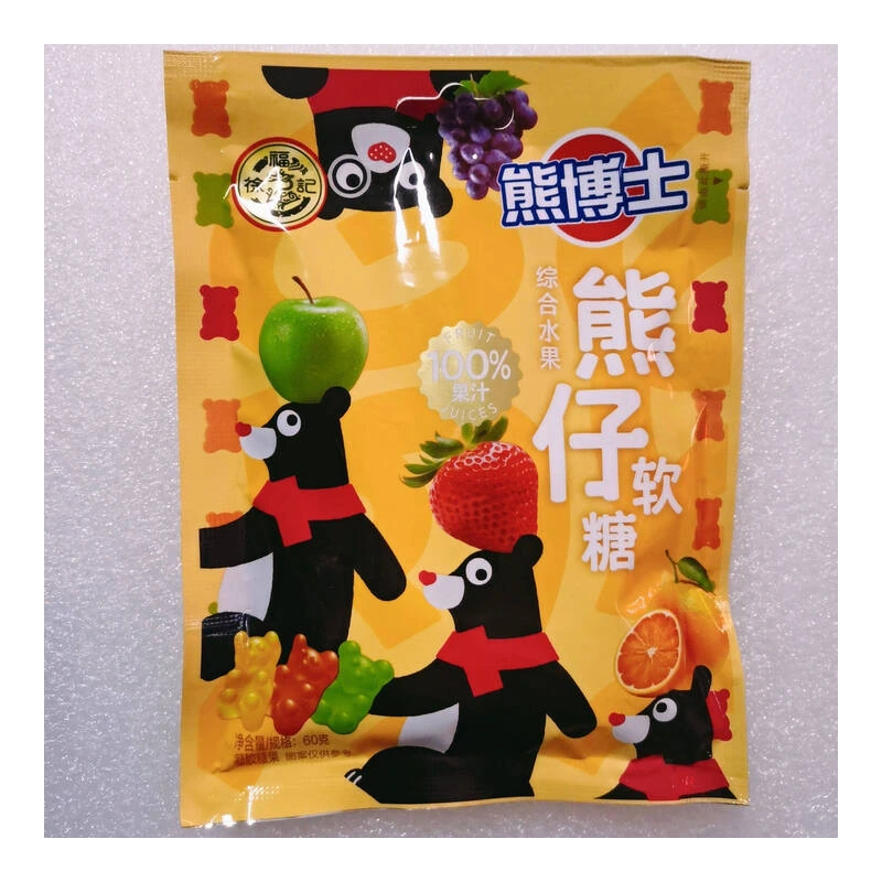 Buldak Dr. Bear gomitas de frutas ramen pack