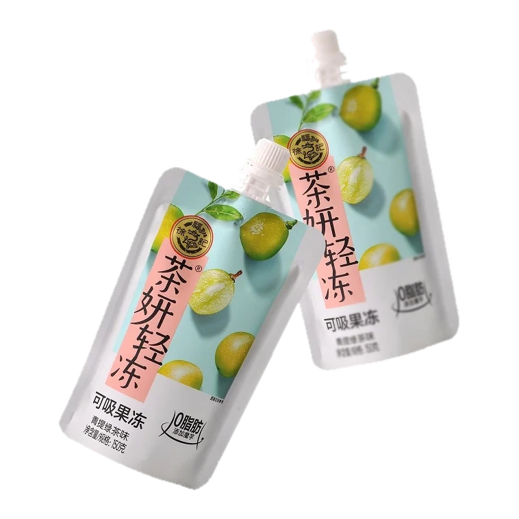 Buldak Hsu Fu Chi gelatina de maracuyá y té verde ramen pack