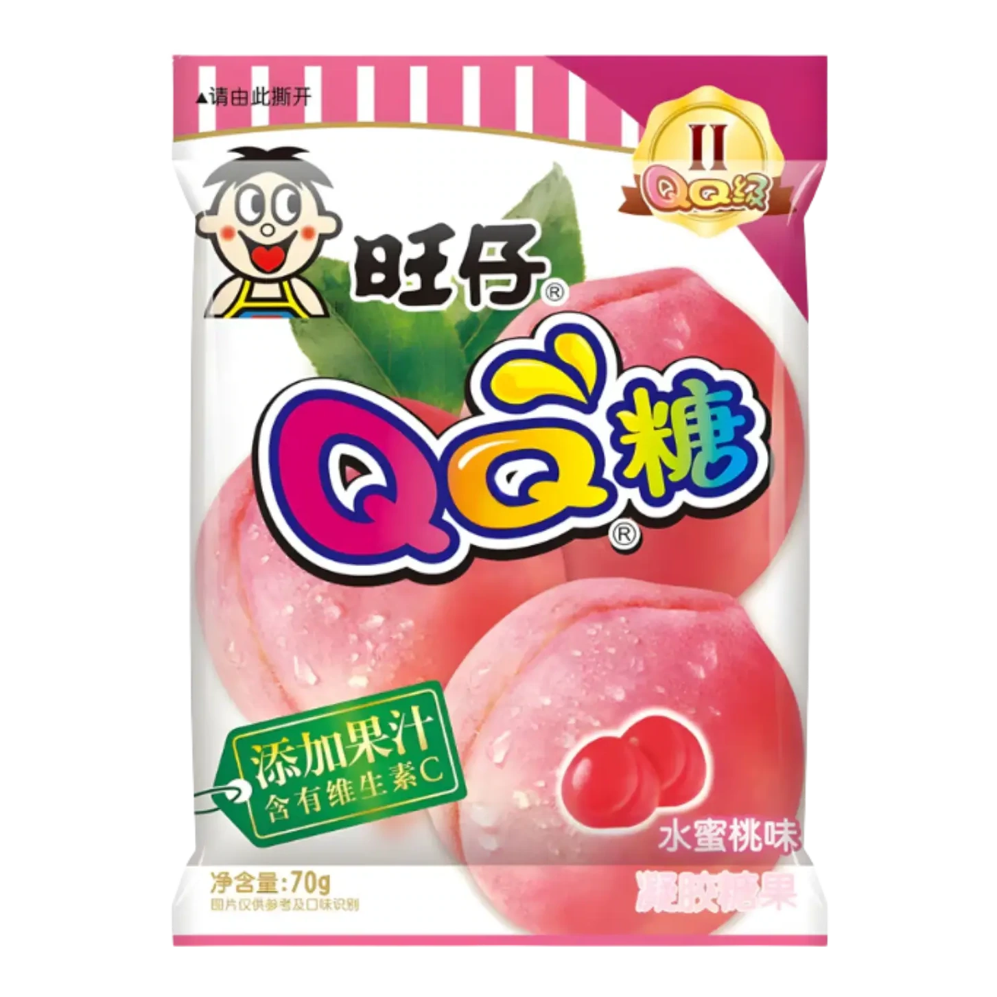 Buldak Want Want gomita QQ de durazno ramen pack