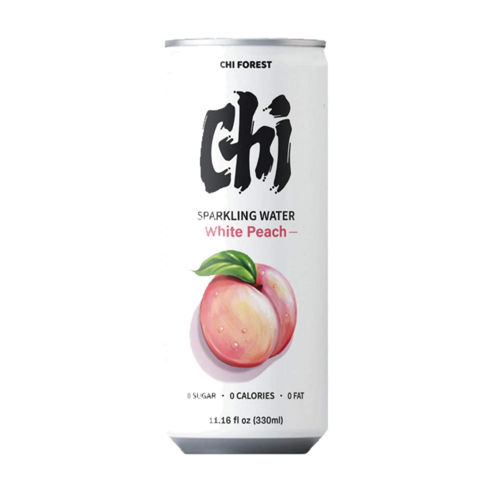 Genki Forest Soda Durazno Blanco Lata, SKU 831220