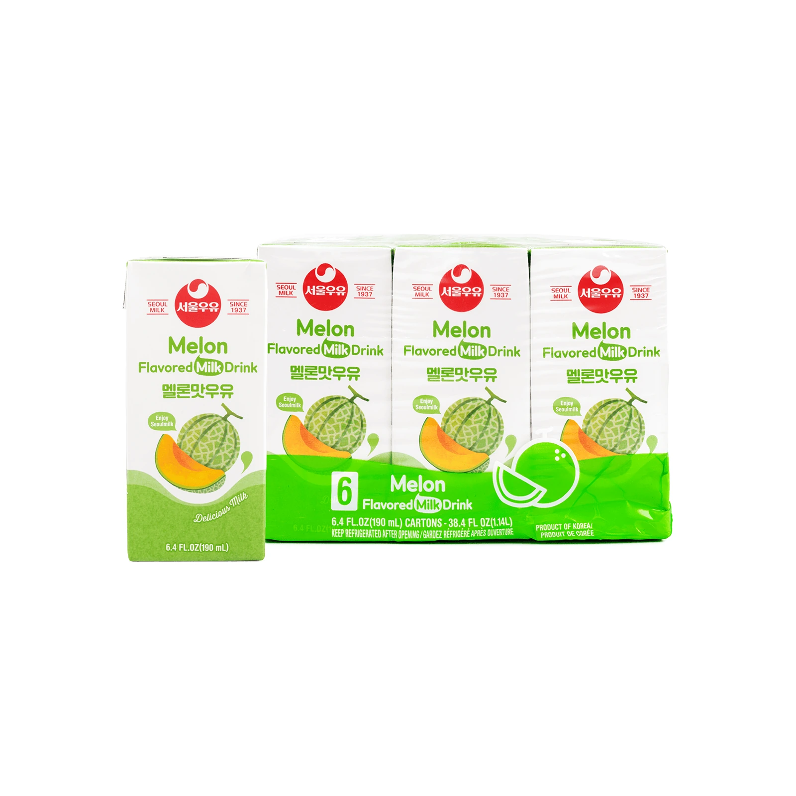 Binggrae Leche Sabor Melón, SKU 880350