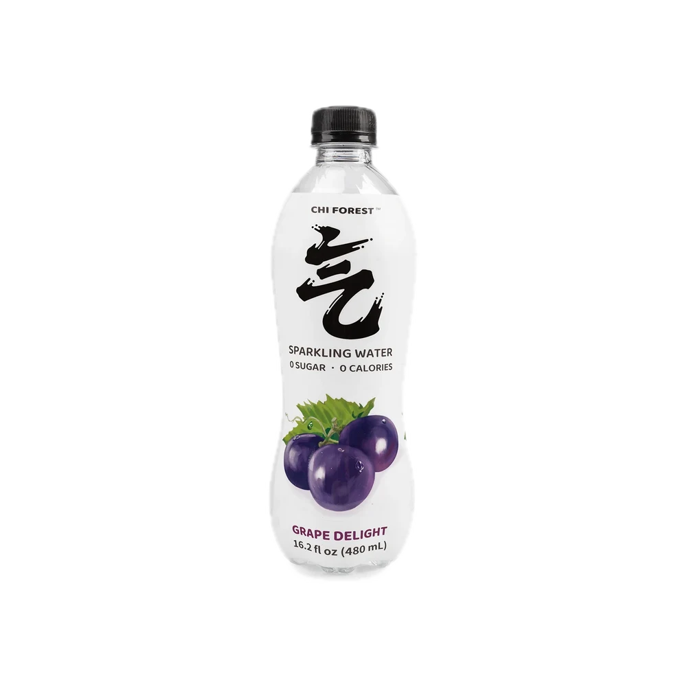Genki Forest Soda Uva Negra de Verano