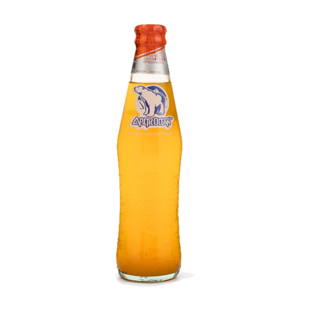 Arctic Ocean soda de naranja · vidrio