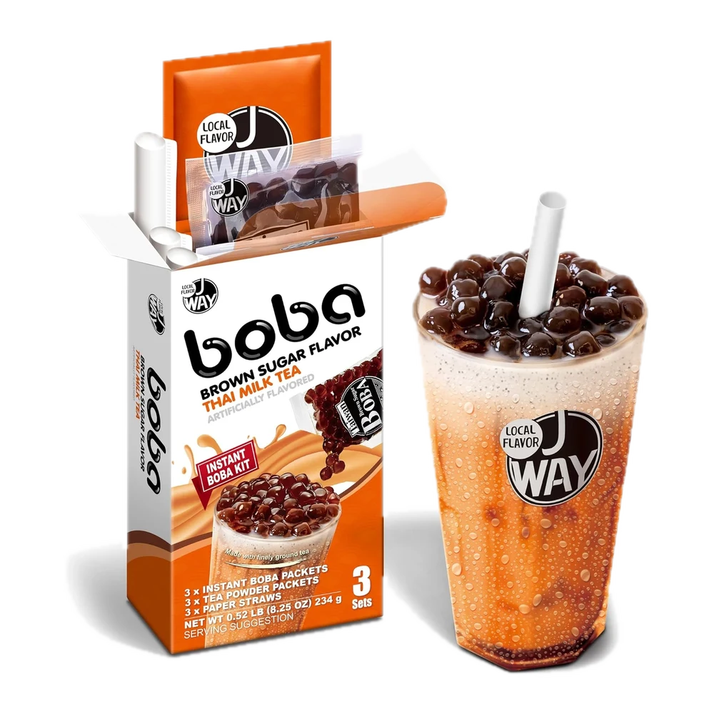 J WAY Boba de Té con Leche