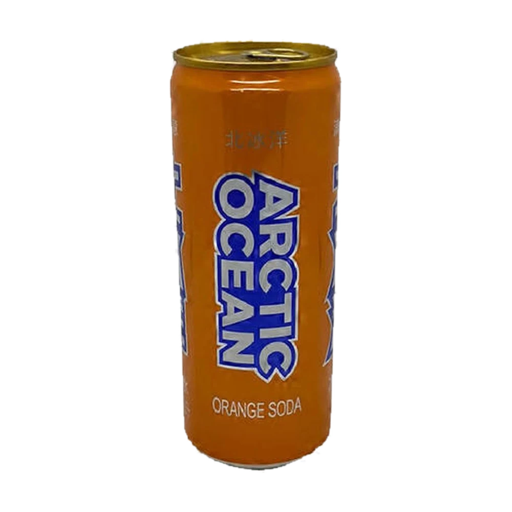 Arctic Ocean soda de naranja · lata