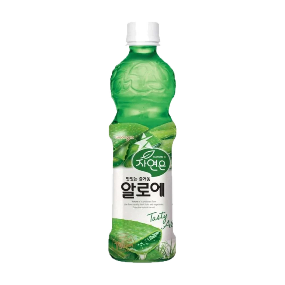 Woongjin bebida de aloe