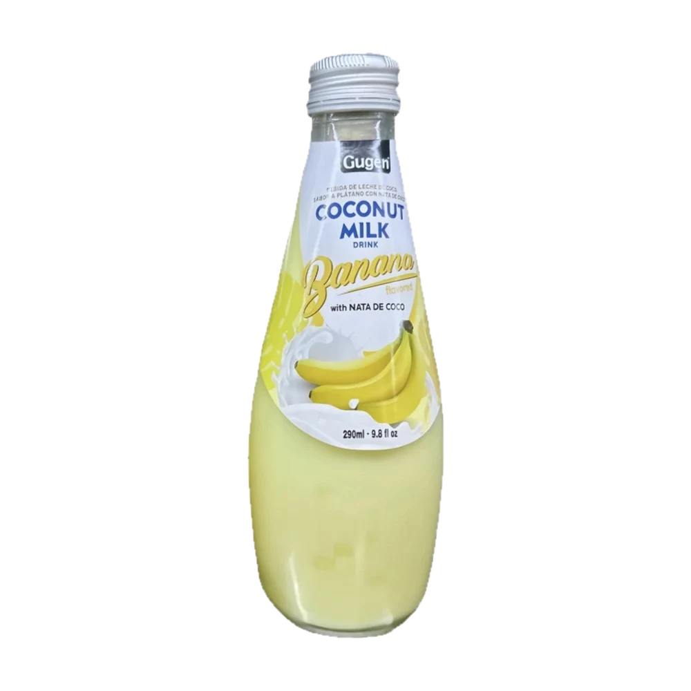 GUGEN bebida de coco con plátano