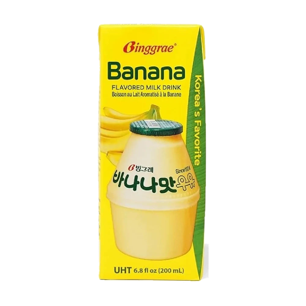 Binggrae leche de plátano