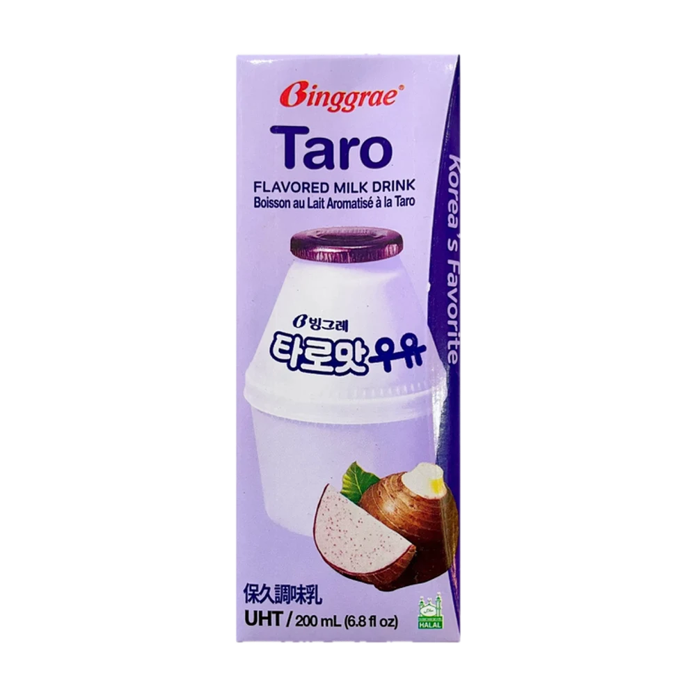 Binggrae leche de taro